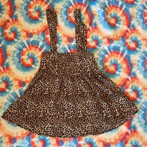Wild Fable cheetah print skater skirt